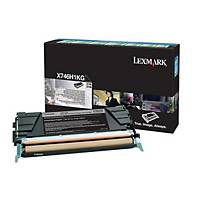 Lexmark Rückgabetoner X746H1KG, Reichweite: 12.000 Seiten, schwarz