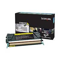 Lexmark Toner C748H3YG, Reichweite 10.000 Seiten, Projekt, gelb