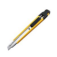 OLFA A-1 SAFETY KNIFE CUTTER YELLOW 9MM