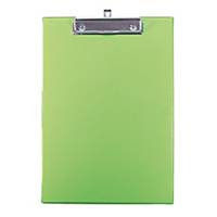 ORCA 102 PVC PLASTIC COVERED CLIPBOARD A4 GREEN
