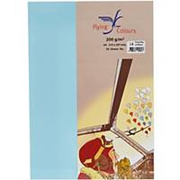 FLYING Color A4 Paper 200G Wedgewood Pack of 50 Sheets