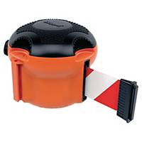 Unité Skipper™ XS, orange, ruban de délimitation enroulable rouge/blanc, pièce