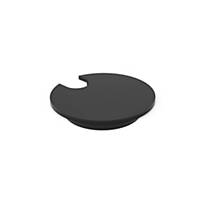 Kabelrosetter til hæve-sænke-bord Fumac®, Ø 72 mm, sort