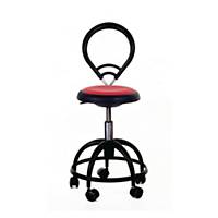 BALLET 320 CHAIR ROUND B/REST SMALL RED