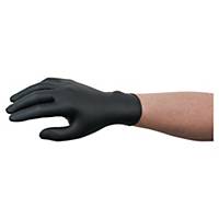 Rękawice nitrylowe ANSELL MICROFLEX 93-852, czarne, rozmiar XL (9,5-10), 100 szt