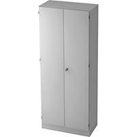 Schrank mit Garderobe, Maße: 200,4 x 80 x 42 cm, grau