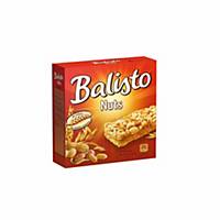 Nuts bar Balisto, indiv. packed, package of 6 pcs