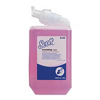 Scott Essential Foam Everyday Use Hand Cleanser Soap 6340 Pink 1 Litre