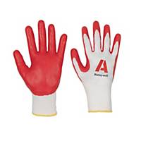 Honeywell Check and Go nitril handschoenen, rood/wit, maat 10, 10 paar