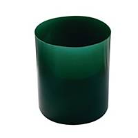 Writebest Plastic Waste Bin Dark Green - 14l Capacity