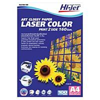 HI-JET Color A4 Laser Art Photo Paper 160G Pack of 100