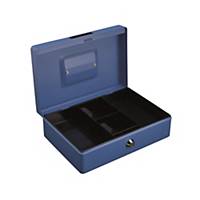 CARL CB-2010 Cash Box with Key Blue