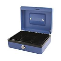 CARL CB-2008 Cash Box with Key Blue