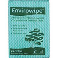 Envirowipe Green Folded Cloth - Pack of 25