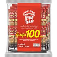 MOCCONA COFFEE TRIO 3IN1 RICH AND SMOOTH 19 GRAMS PACK OF 100 SACHETS