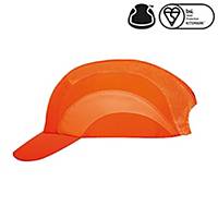 Casquette antiheurt JSP Hardcap A1+ - visière 5 cm - orange