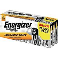 Energizer Batterien E300456400, Mignon, LR06/AA, 1,5 Volt, VALUE, 24 Stück