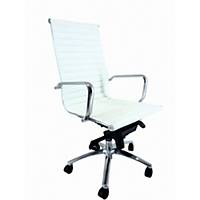 JRAG H MANAG CHAIR NAPPEL UPHOLSTERY WH