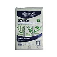 Sekoplas Remax High Density Bags Extra large - Pack  of 10