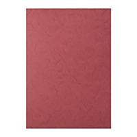 Leathergrain Binding Cover A4 Red - Pack of 100
