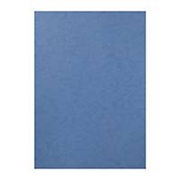 Leathergrain Binding Cover A4 Dark Blue - Pack of 100