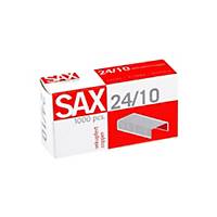 SAX tűzőgépekbe való kapcsok, 24/10, 1000 db/csomag