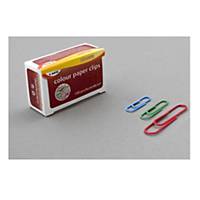 PK100 PAPER CLIP ROUND 50MM ASSORTED