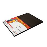 Stepa Coloured Paper, A3, 80gsm, Black, 100 Sheets