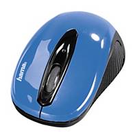 Hama AM-7300 optische Maus, kabellos, blau/schwarz