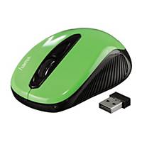 Bezdrôtová optická myš Hama AM-7300, čierna/zelená