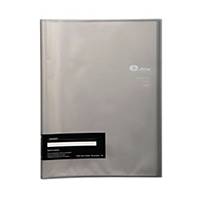 E-FILE 710A Display Book Non-Refillable A4 20 Pockets Grey