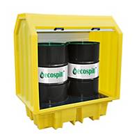 Ecospill P3201510 2 Drum All Weather Spill Pallet 1490X990X1690mm
