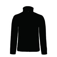 B&C Micro Fleece Full Zip 280gr zwart - size L - doos van 5