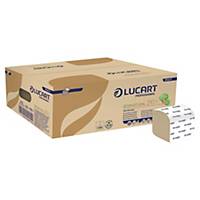 Papier toilette plié Lucart eco - 2 plis - 40 paquets