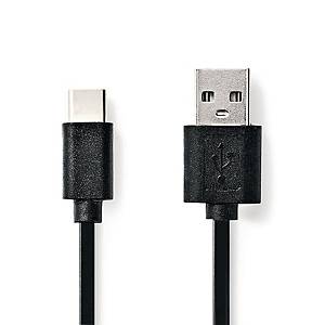 Nedis USB-C USB-A adapteri kaapeli 1m