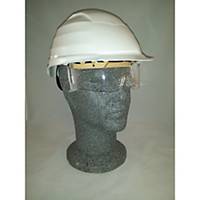 Casque de sécurité Infield Rockman avec lunettes intégrées - blanc