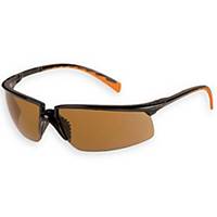 Ochranné okuliare 3M™ Solus™ 71505, hnedé
