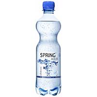 Spring Aqua hiilihapollinen lähdevesi 0,5L, 1 kpl=12 pulloa