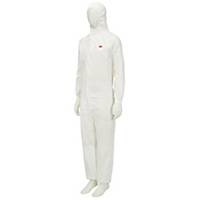 3M 4545 PROTECTIVE COVERALL 5/6 WHITE M