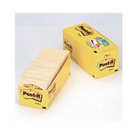 Post-It Canary Yellow Sticky Notes Cabinet 76X76mm Pack of 18