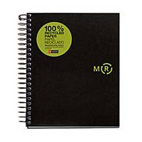 Caderno espiral Miquelrius Notebook 4 - A5 - 120 folhas - 5 x 5 mm