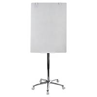 GLASS MOBILE EASEL NON MAGNETIC