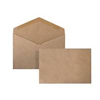 Winpaq Peel & Seal Brown Envelope 4.5X6.38  100g - Pack of 50