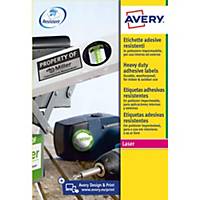 Etiqueta autocolante PES Avery L7913-10 - 99,1 x 42,3 mm - branco - Caixa 120