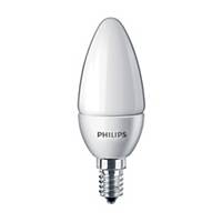 Lampadina led Philips oliva smerigliata E14 luce calda 5,5 W