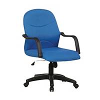 Artrich BL2002 Fabric Low Back Chair Blue