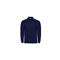 ROLY PO6635 L/SLEEVE POLO NAVY BLUE S