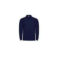 ROLY PO6635 L/SLEEVE POLO NAVY BLUE XL