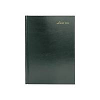 Luxe 51C Diary One Day/Page A5 Green