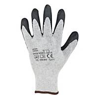 Ardon® Dick Basic Mehrzweckhandschuhe Handschuhe, Größe 9, Grau, 12 Paar